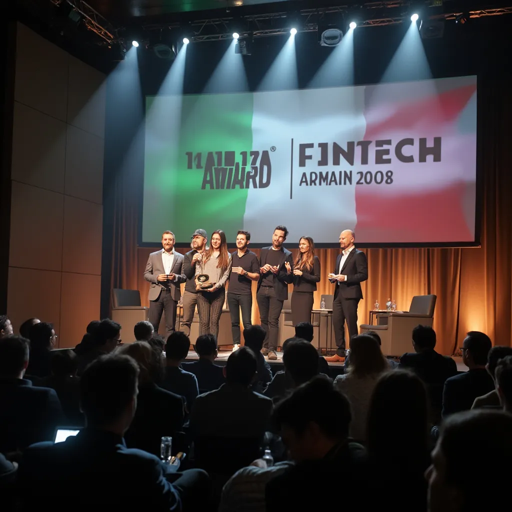 Premio fintech sul palco